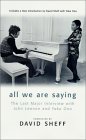 Buy All We Are Saying : The Last Major Interview With John Lennon and Yoko Ono at amazon.com