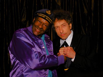 Chuck Berry & Bob Dylan 2003